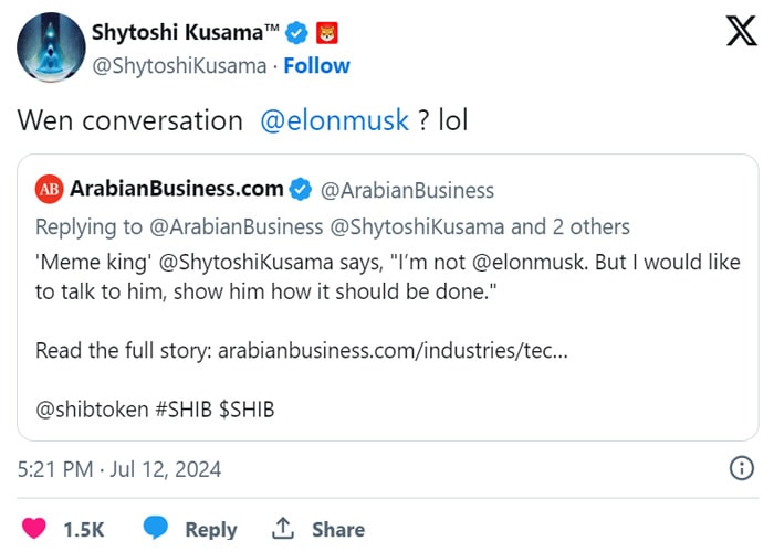 shiba-inu-dev-shytoshi-kusama-invites-elon-musk-for-sit-out