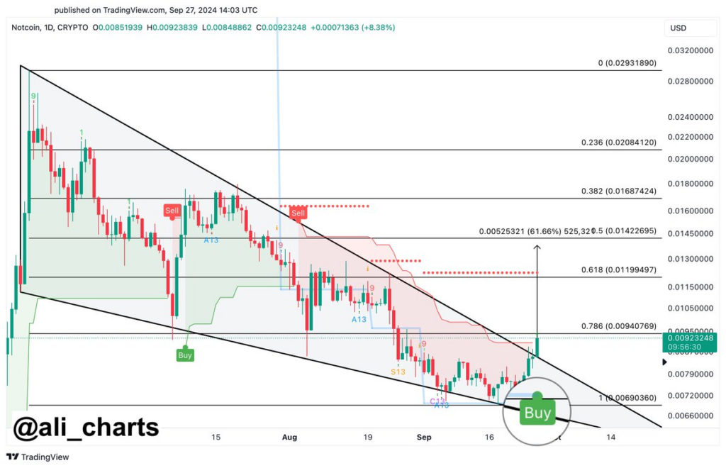 تحلیل نات کوین توسط علی مارتینز